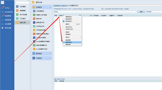 彩虹EDM系统EXCEL批量文档导出模板教程