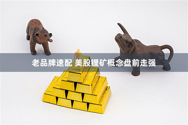 老品牌速配 美股锂矿概念盘前走强